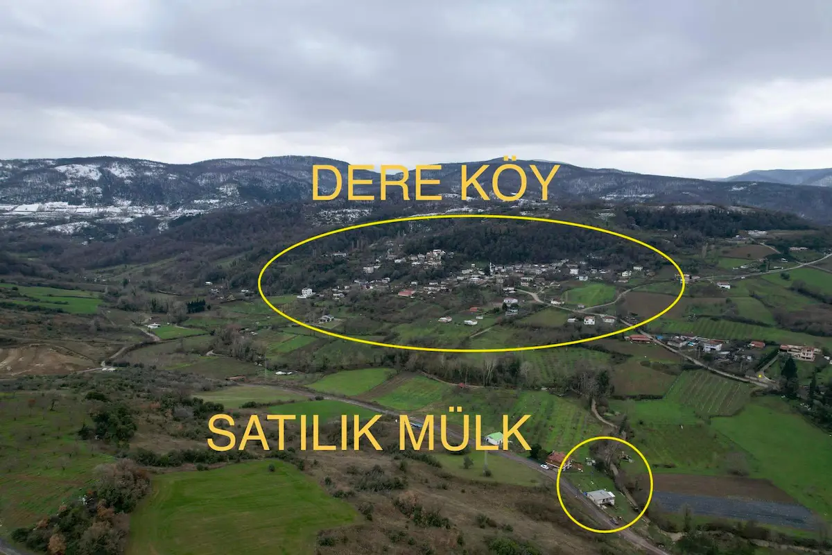 Çiftlikköy Dereköy Köyü Satılık Bağ & Bahçe Arsa, 1.511 m² - küçük fotoğraf 5