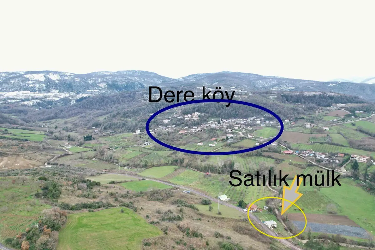 Çiftlikköy Dereköy Köyü Satılık Bağ & Bahçe Arsa, 1.511 m² - küçük fotoğraf 6