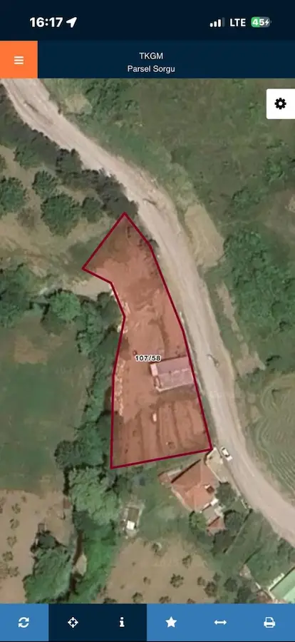 Çiftlikköy Dereköy Köyü Satılık Bağ & Bahçe Arsa, 1.511 m² - küçük fotoğraf 9